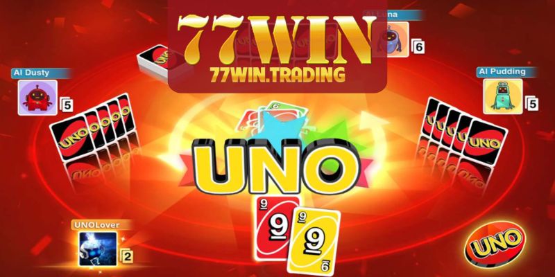 Cách chơi uno trực tuyến 77WIN vô bàn là quên lối về!