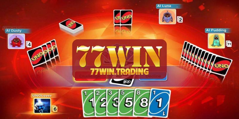 Học cách chơi uno trực tuyến 77WIN dễ dàng không khéo là ghiền ngay!
